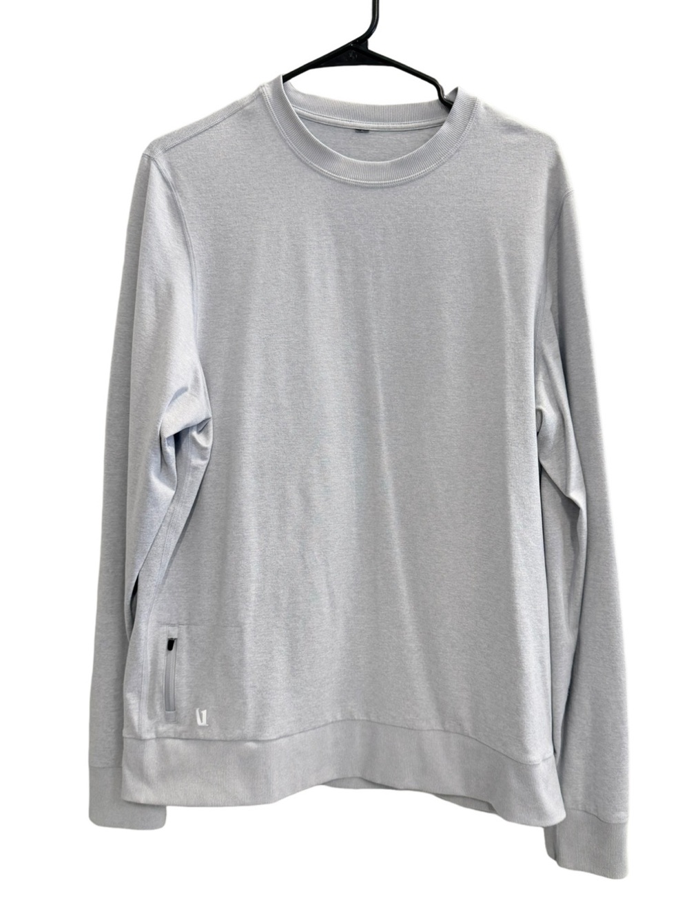 Vuori Ponto Performance Crew Sweater
Size large gray Heather